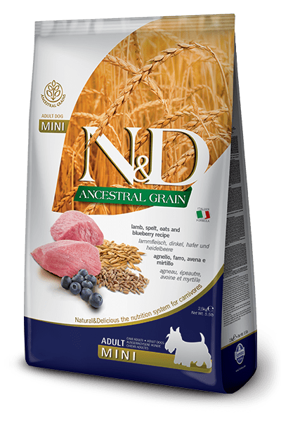 Lamb & Blueberry Adult mini 2,5կգ