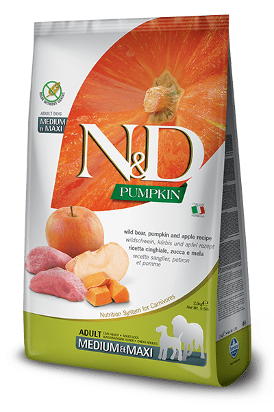 Pumpkin Boar & Apple Adult Medium/maxi 2,5կգ