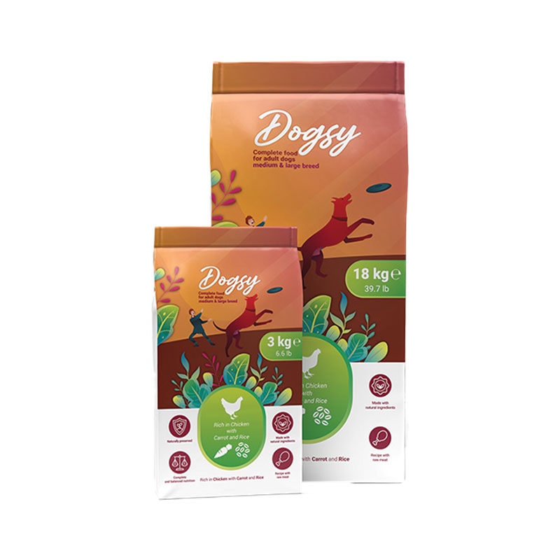 Dogsy հավ գազարով և բրնձով 18կգ