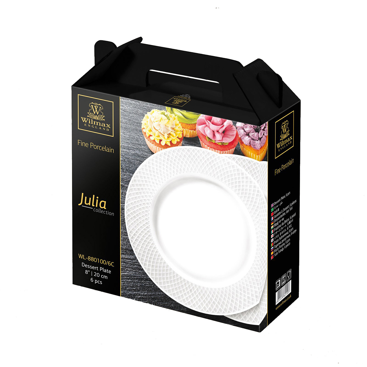 Կլոր Ափսե Wilmax WL-880100/6C