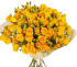 Spray roses ''Palmi'' yellow