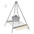 Picnic table with grill